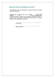 Modelo de Carta de Referência - Pronto, Imprimir  Vagas 