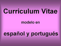 Modelos de Currículo em Espanhol - Prontos